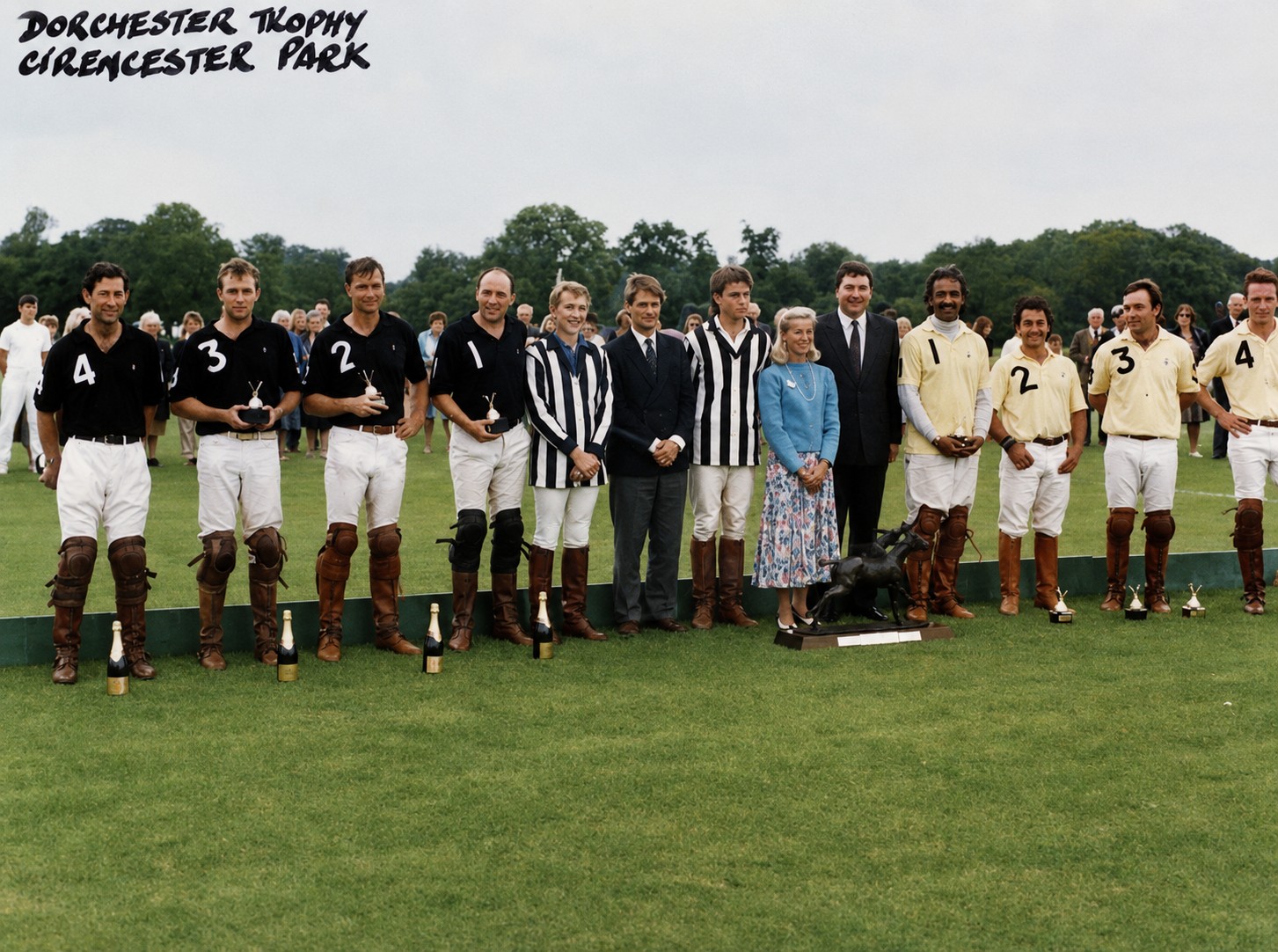 Equipo en el Dorchester Trophy, Cirencester Park